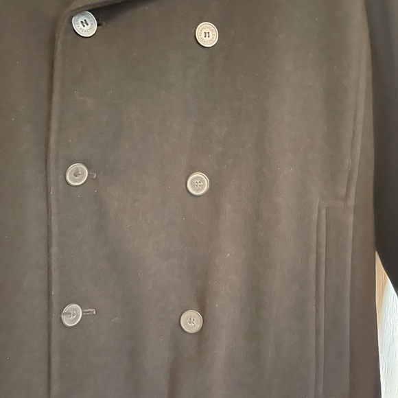 Cozy, comfortable, designer peacoat, size XL. - Picture 3 of 7